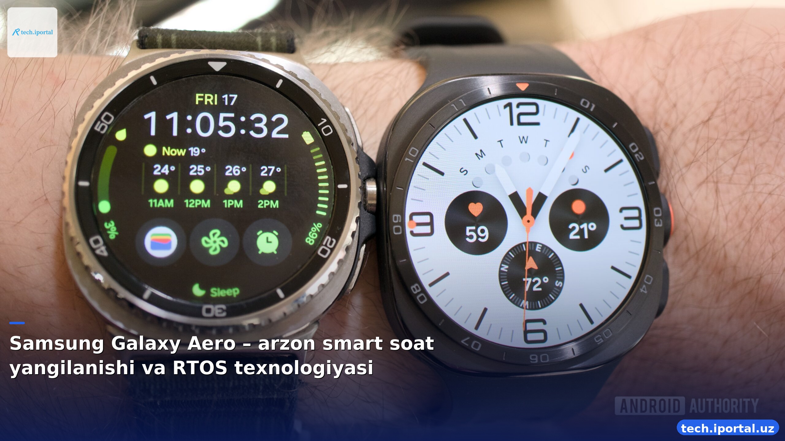 Samsung Galaxy Aero – arzon smart soat yangilanishi va RTOS texnologiyasi