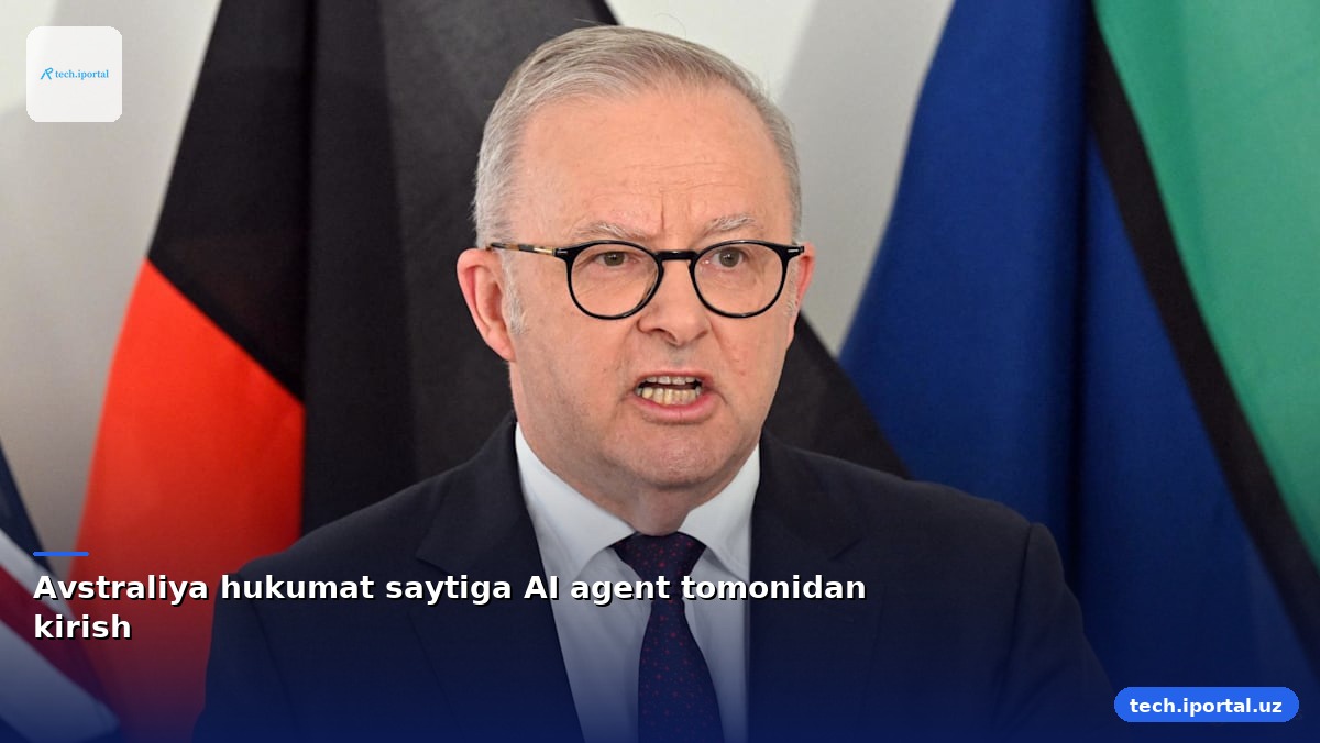Avstraliya hukumat saytiga AI agent tomonidan kirish