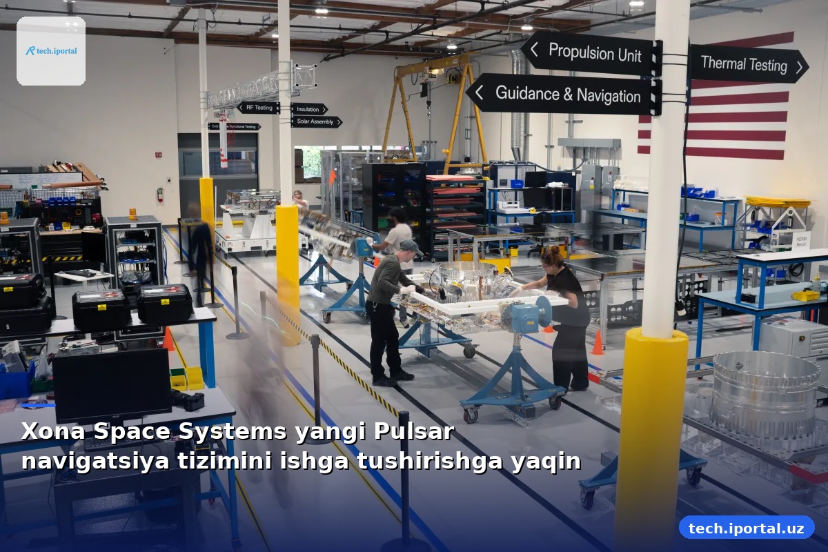 Xona Space Systems yangi Pulsar navigatsiya tizimini ishga tushirishga yaqin
