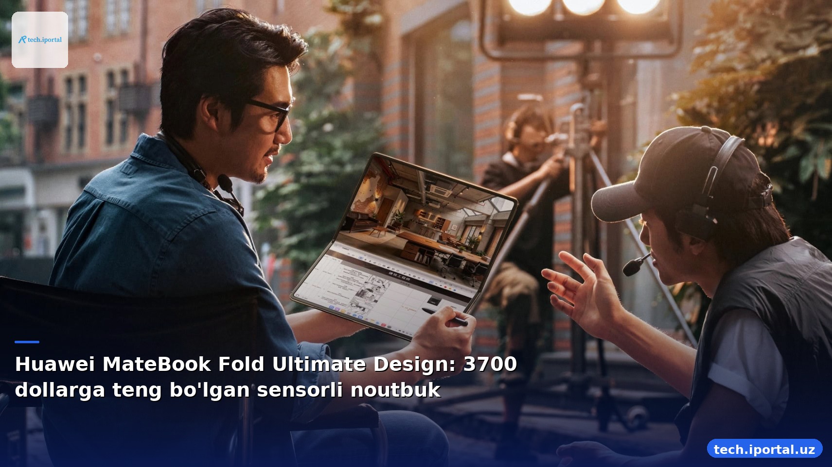 Huawei MateBook Fold Ultimate Design: 3700 dollarga teng bo'lgan sensorli noutbuk