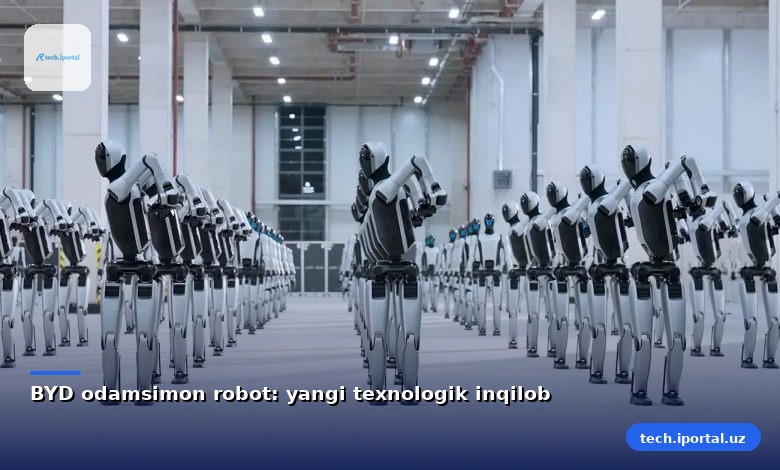 BYD odamsimon robot: yangi texnologik inqilob