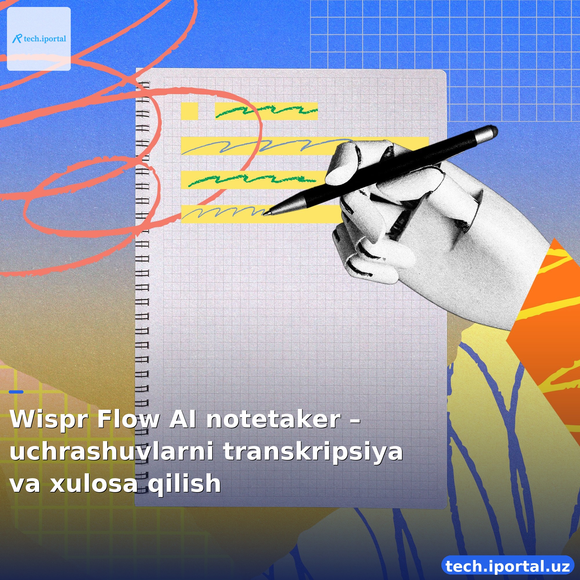 Wispr Flow AI notetaker – uchrashuvlarni transkripsiya va xulosa qilish