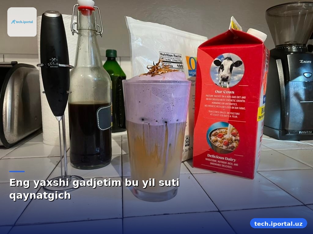 Eng yaxshi gadjetim bu yil suti qaynatgich
