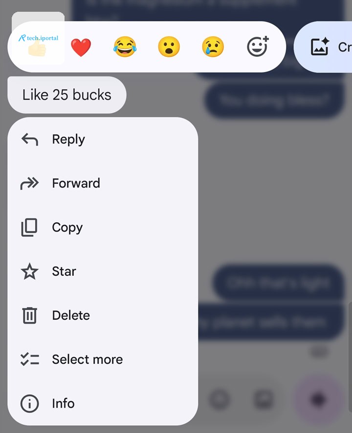 Google-Messages-long-press-menu