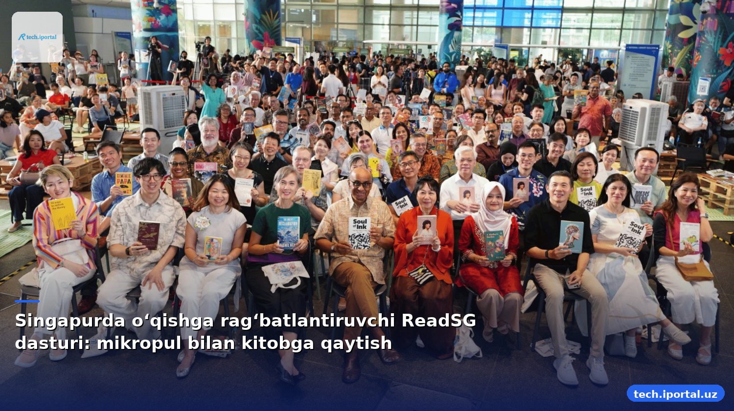 Singapurda o‘qishga rag‘batlantiruvchi ReadSG dasturi: mikropul bilan kitobga qaytish