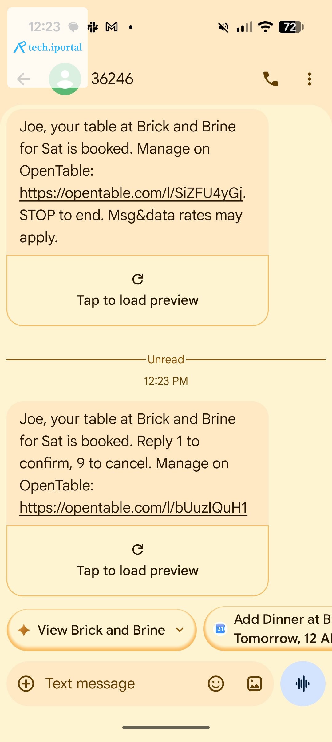 Screenshot of a Proactive Assistance pop-up on the Pixel 11 Pro.