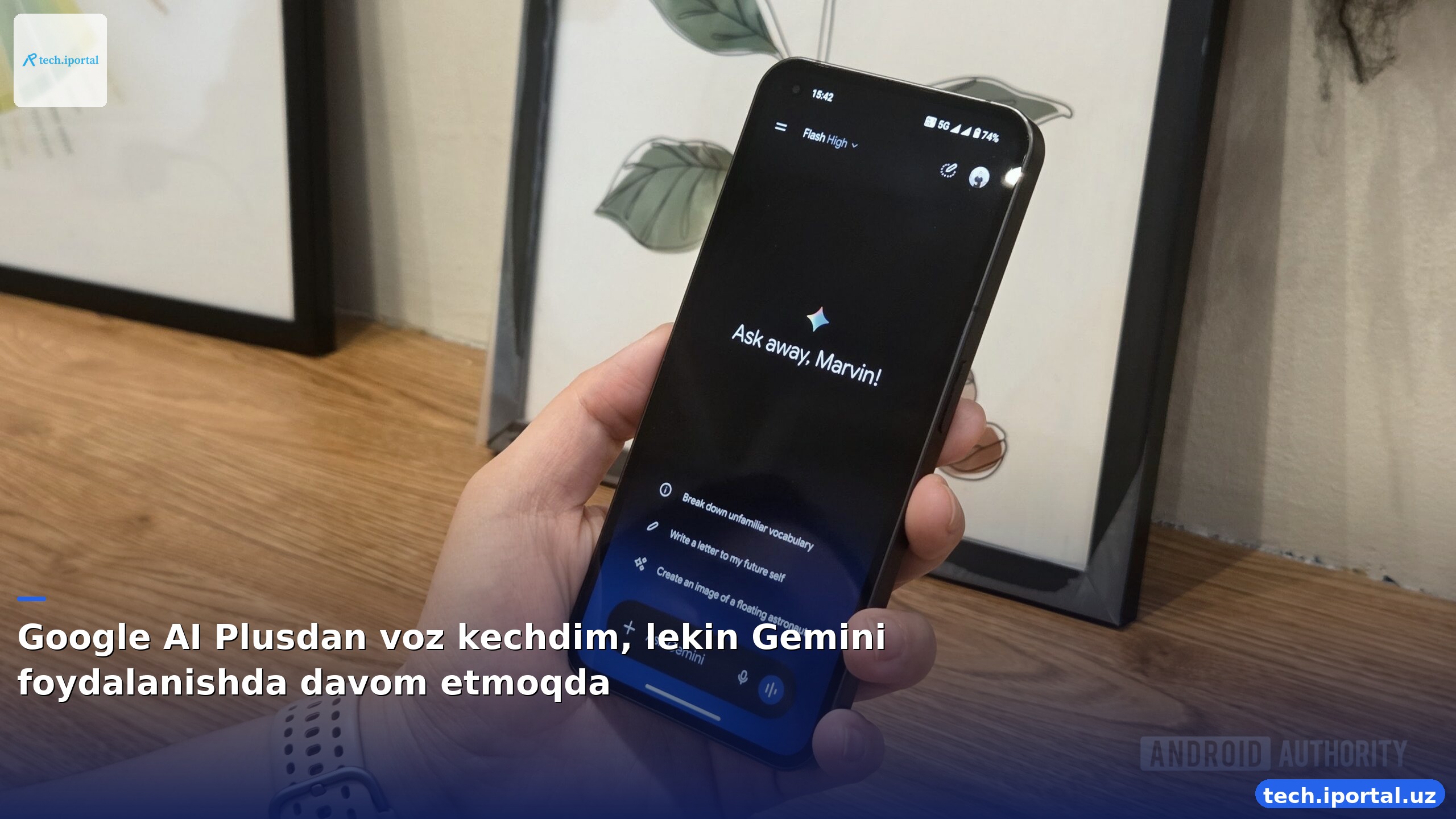 Google AI Plusdan voz kechdim, lekin Gemini foydalanishda davom etmoqda