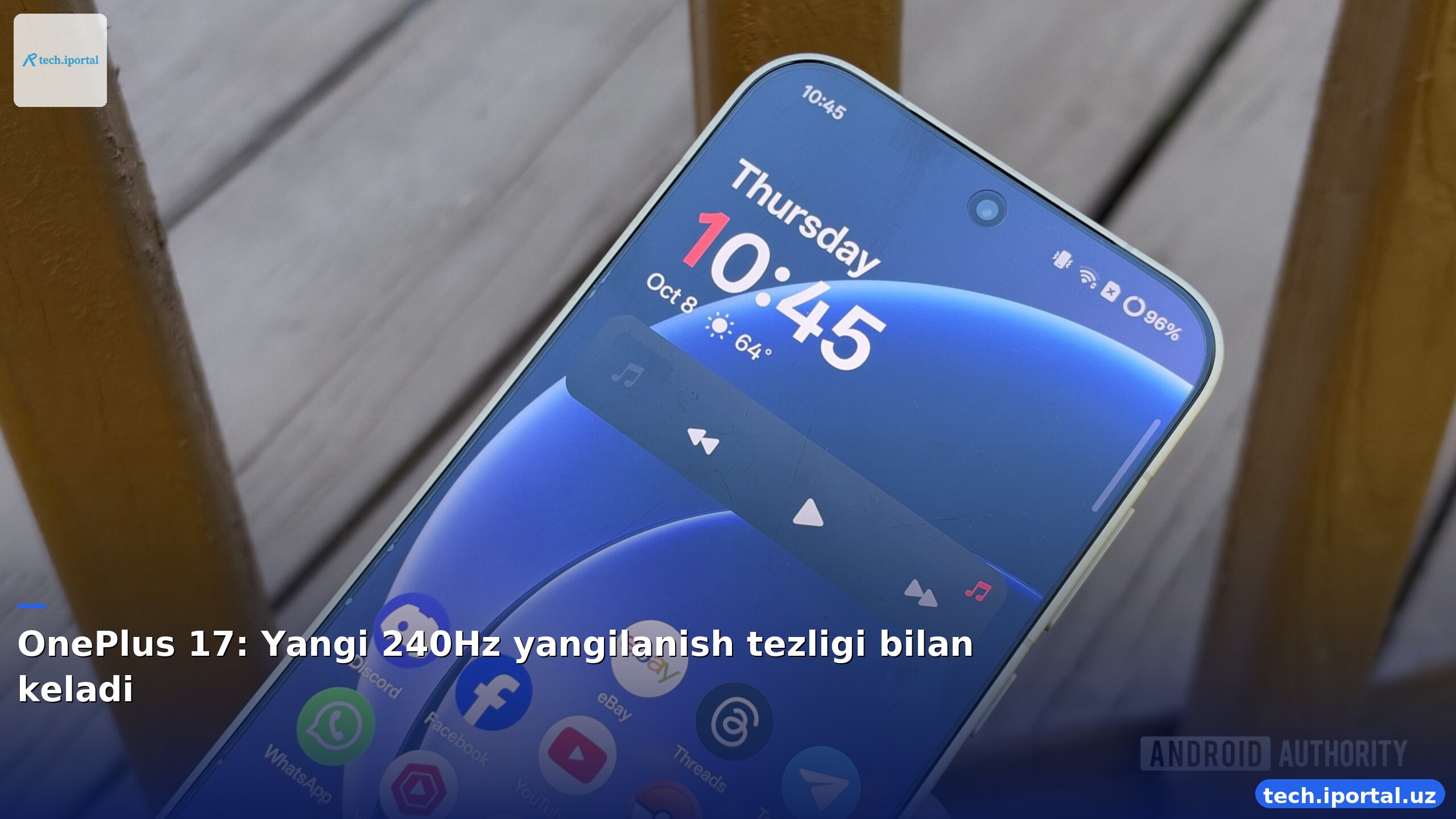 OnePlus 17: Yangi 240Hz yangilanish tezligi bilan keladi