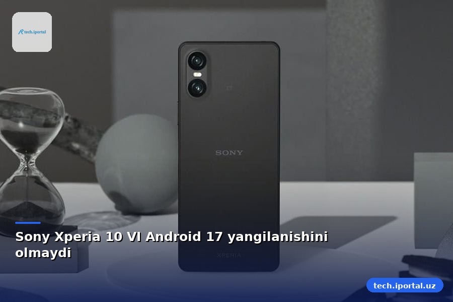 Sony Xperia 10 VI Android 17 yangilanishini olmaydi