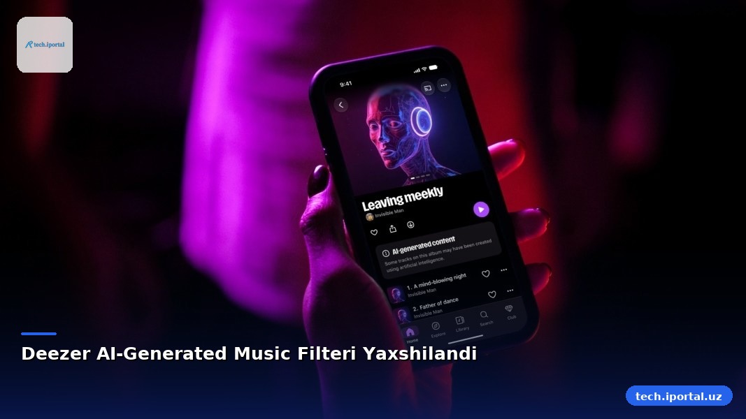 Deezer AI-Generated Music Filteri Yaxshilandi