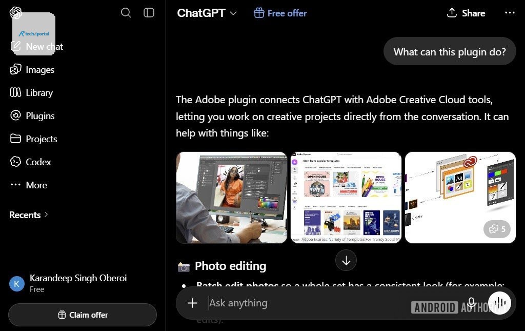 chatgpt adobe plugin 4