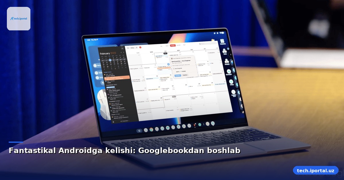 Fantastikal Androidga kelishi: Googlebookdan boshlab