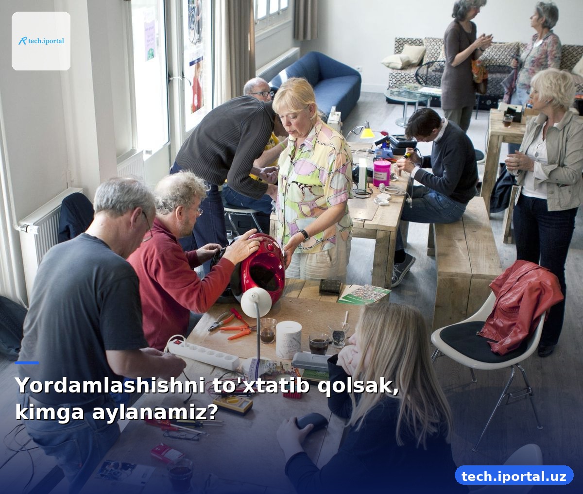 Yordamlashishni to'xtatib qolsak, kimga aylanamiz?