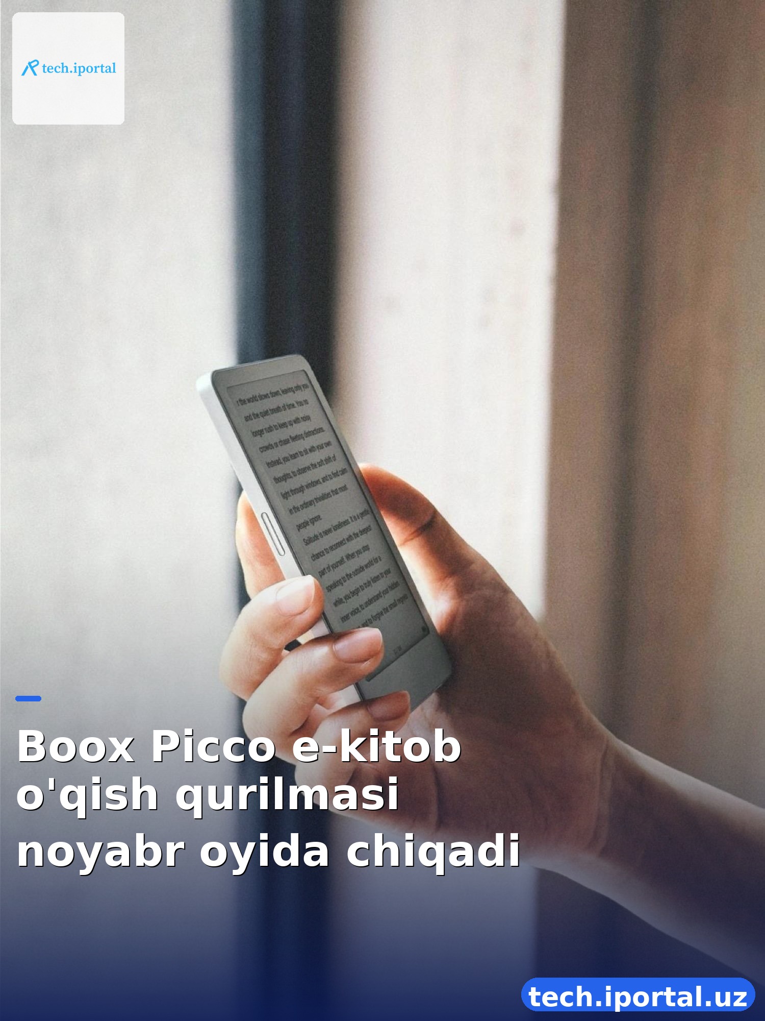 Boox Picco e-kitob o'qish qurilmasi noyabr oyida chiqadi