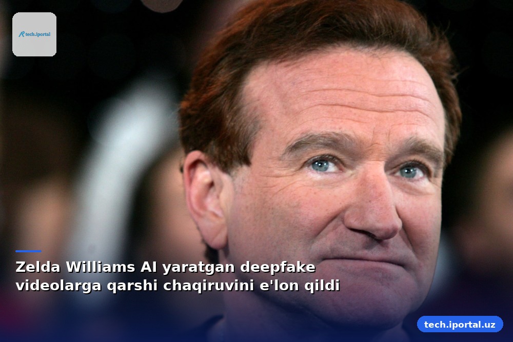 Zelda Williams AI yaratgan deepfake videolarga qarshi chaqiruvini e'lon qildi