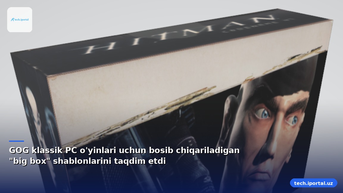 GOG klassik PC o'yinlari uchun bosib chiqariladigan "big box" shablonlarini taqdim etdi