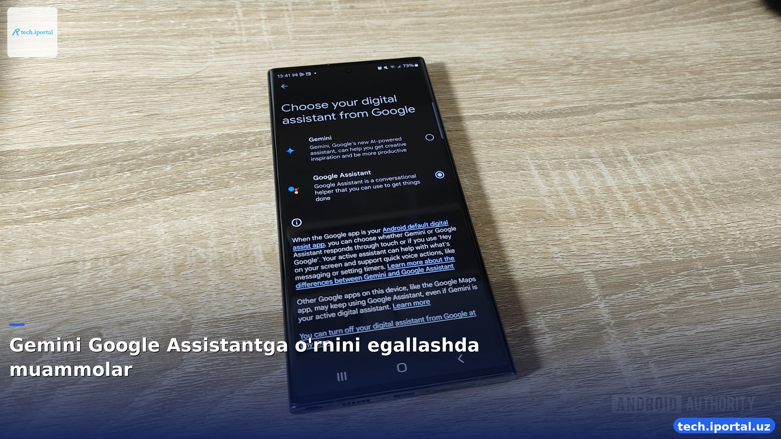 Gemini Google Assistantga o'rnini egallashda muammolar