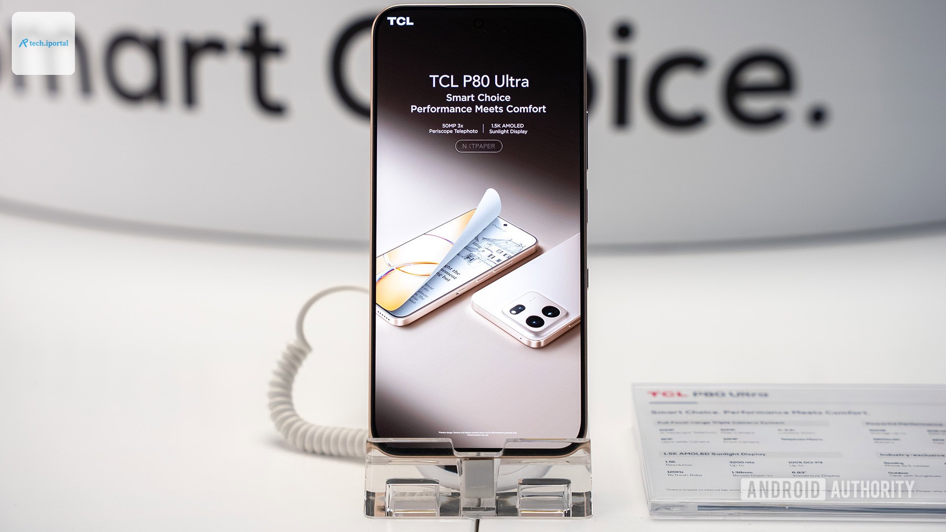 TCL P80 Ultra display