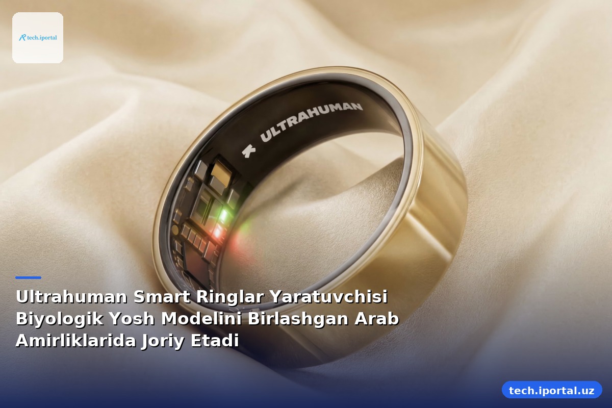 Ultrahuman Smart Ringlar Yaratuvchisi Biyologik Yosh Modelini Birlashgan Arab Amirliklarida Joriy Etadi