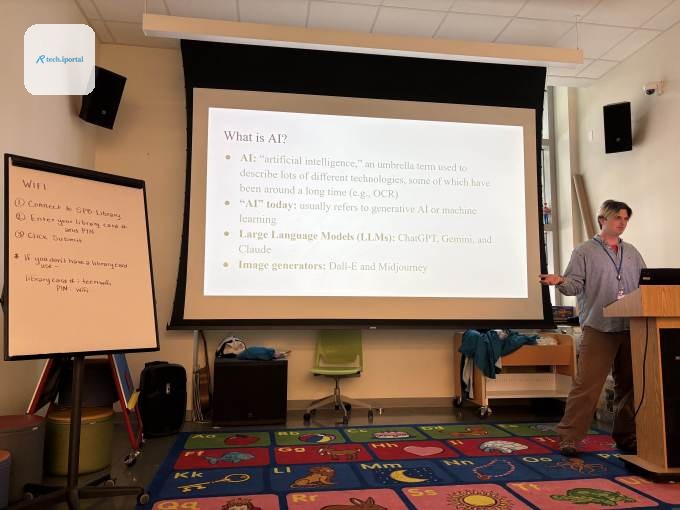 Charlie Bailey hosts an "Avoiding AI" workshop