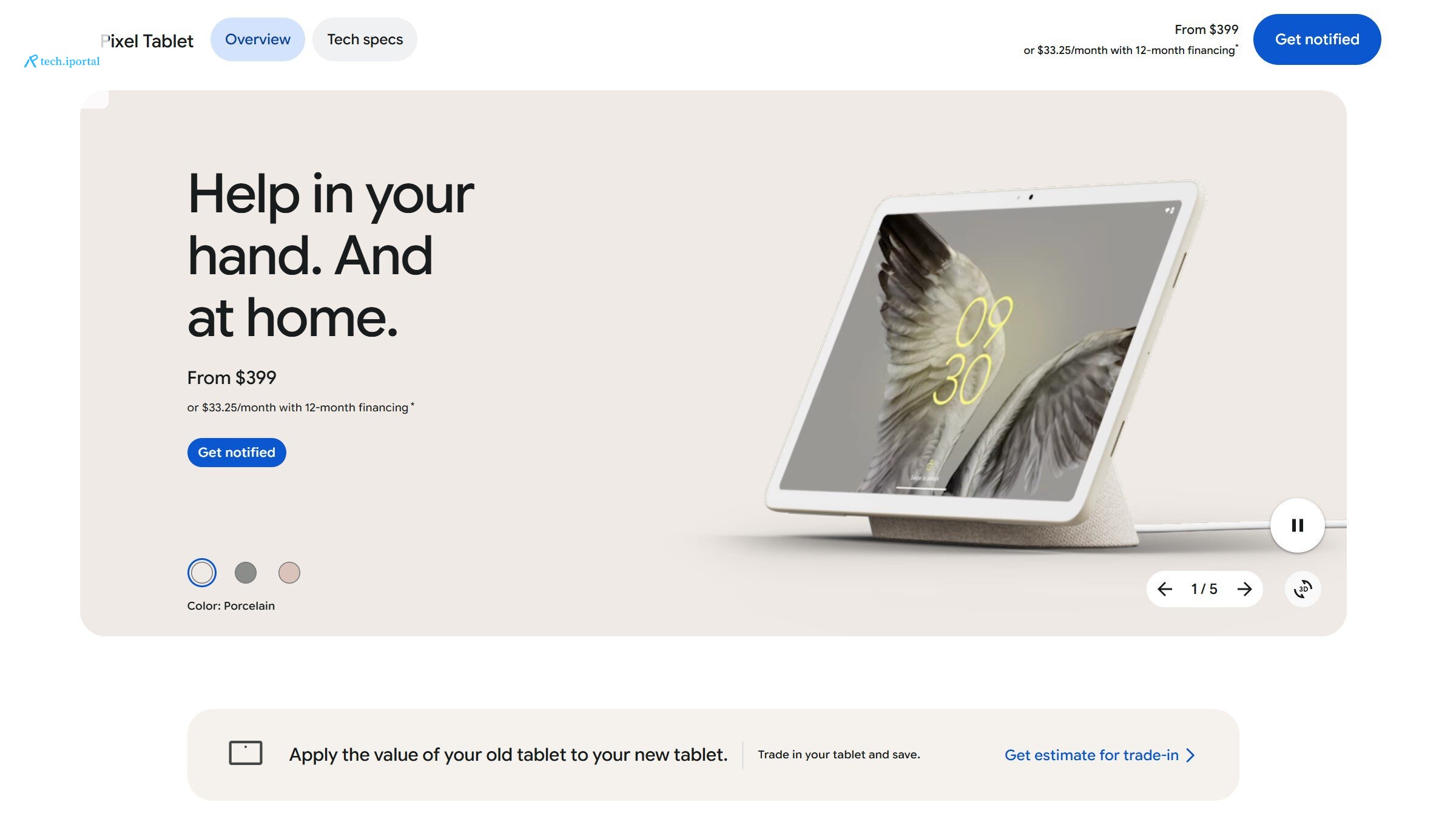 google store tablet stock