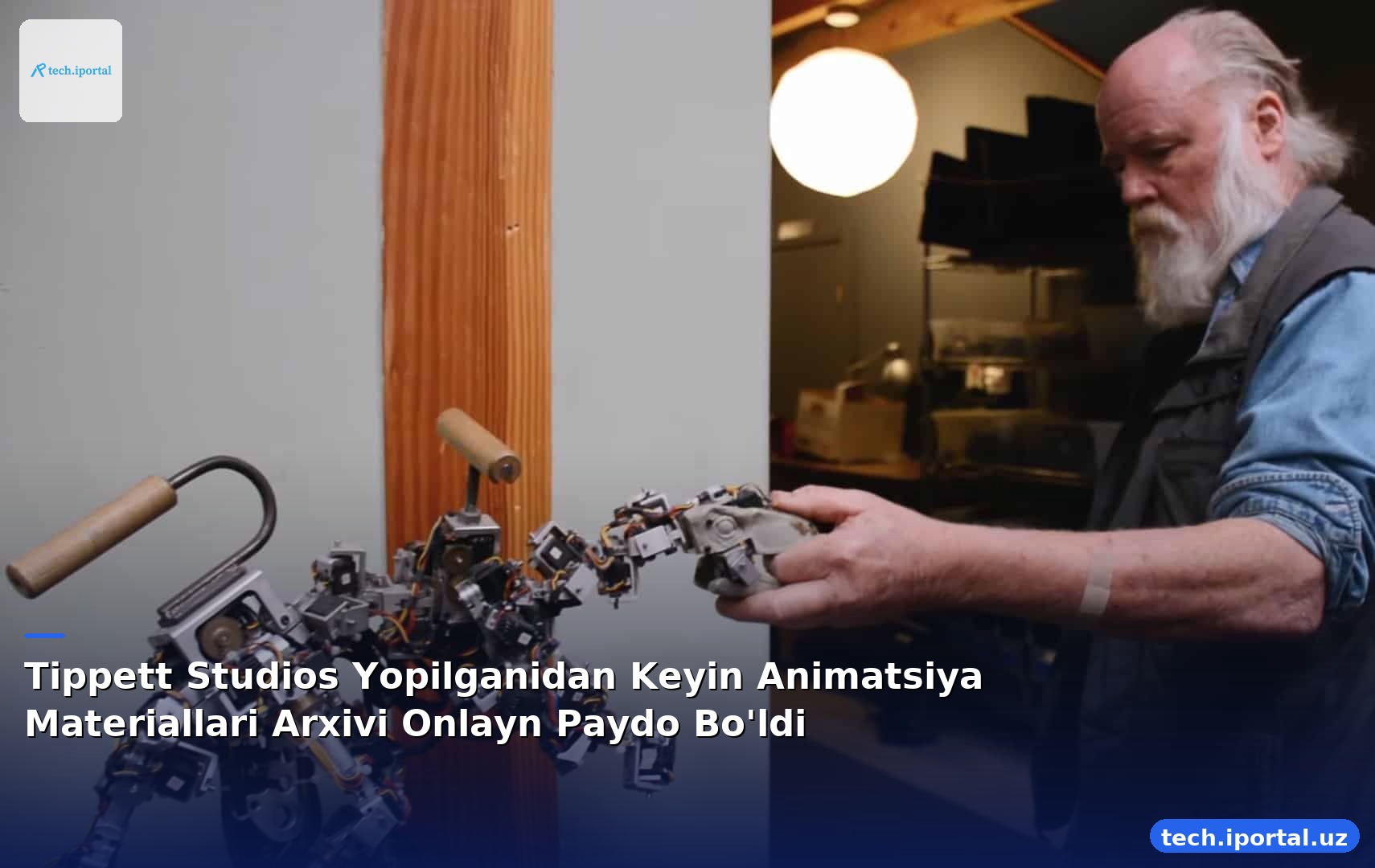 Tippett Studios Yopilganidan Keyin Animatsiya Materiallari Arxivi Onlayn Paydo Bo'ldi