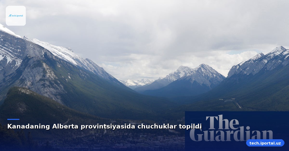 Kanadaning Alberta provintsiyasida chuchuklar topildi