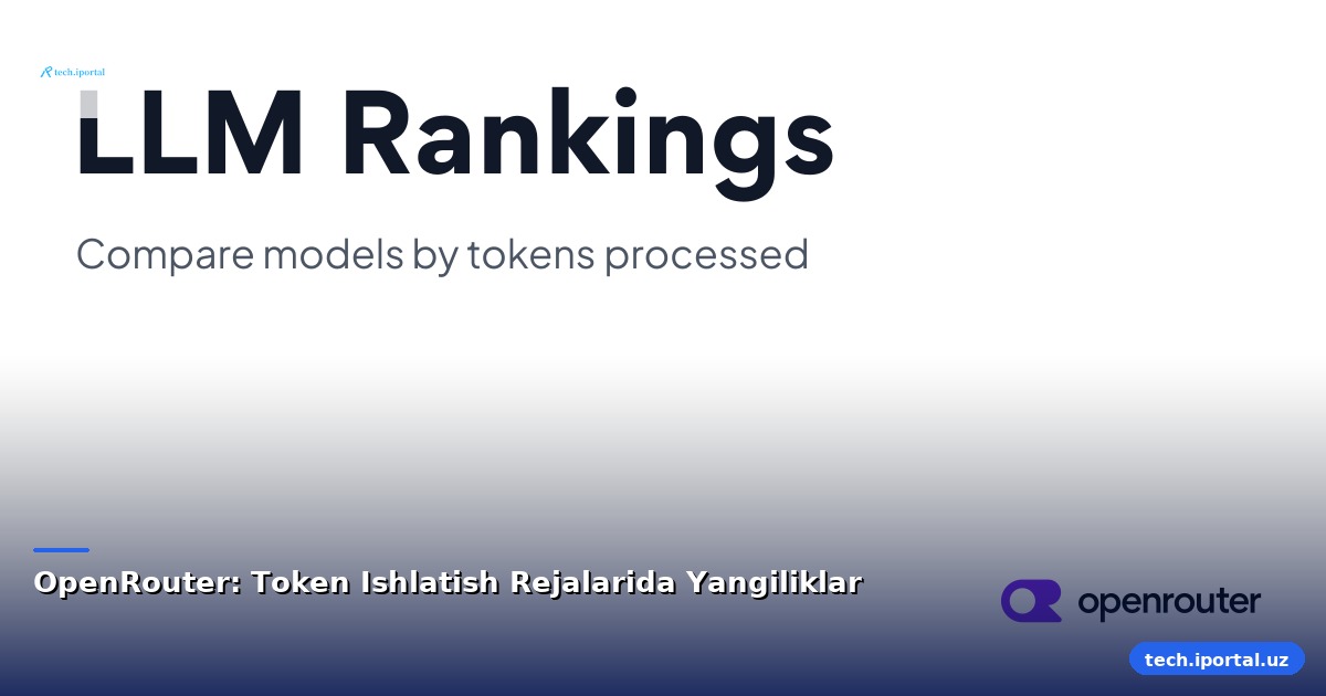 OpenRouter: Token Ishlatish Rejalarida Yangiliklar