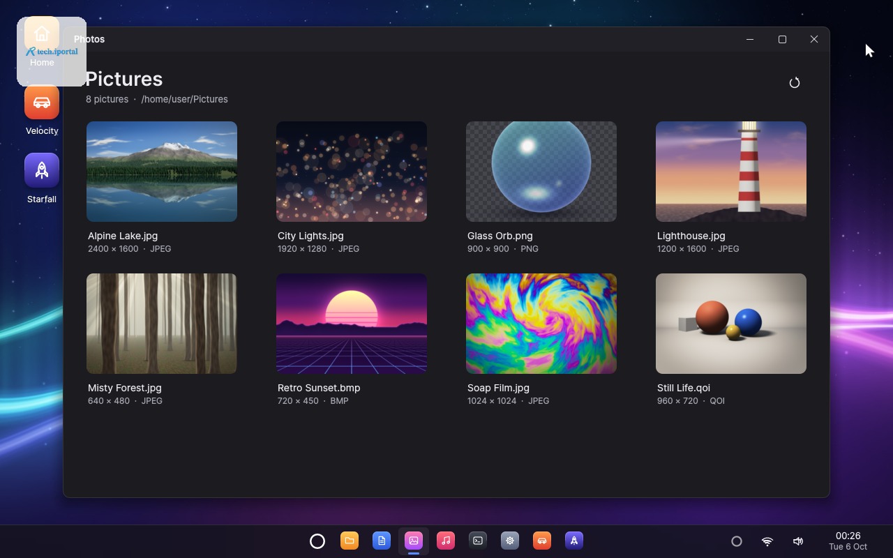 Photos with the picture library