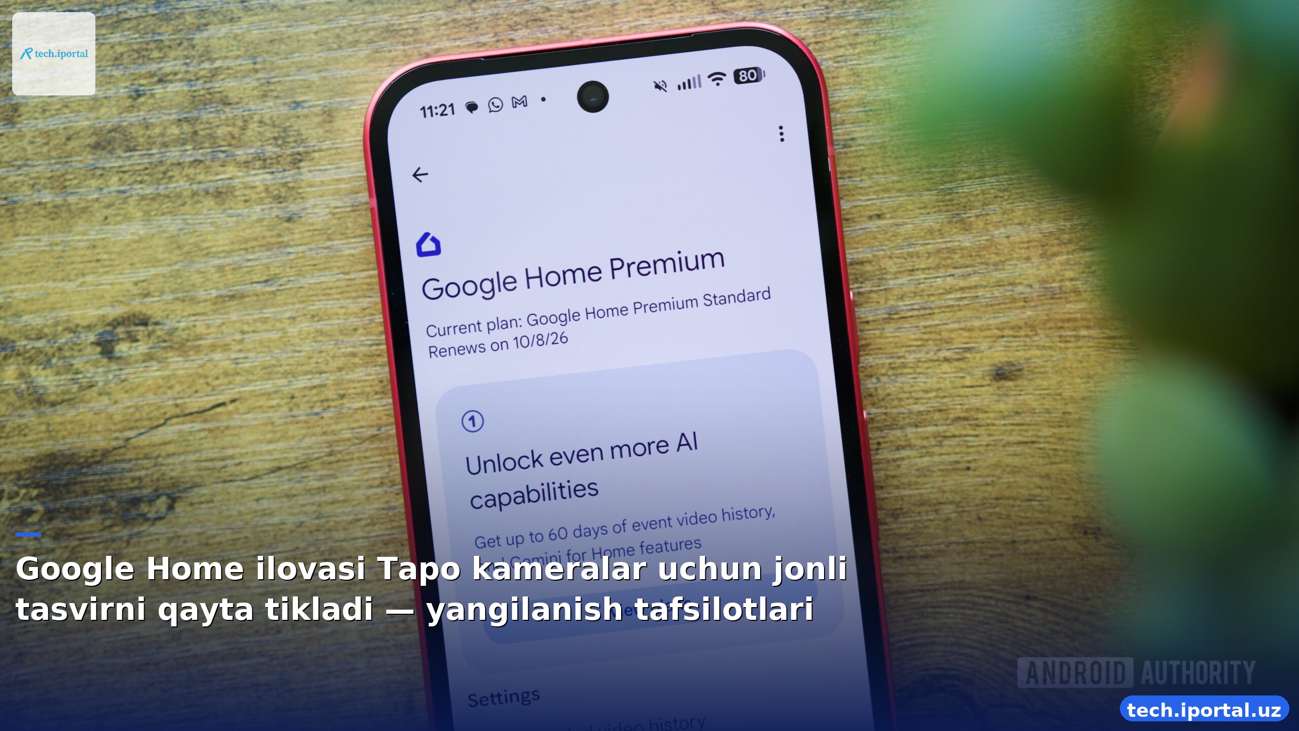 Google Home ilovasi Tapo kameralar uchun jonli tasvirni qayta tikladi — yangilanish tafsilotlari