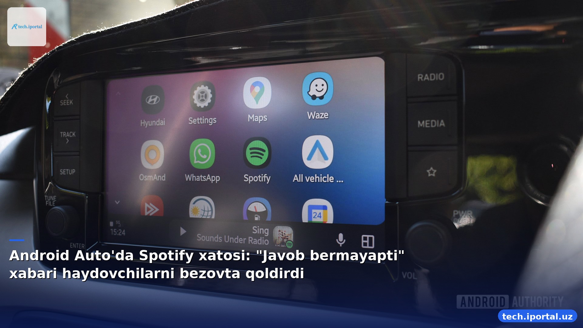 Android Auto'da Spotify xatosi: "Javob bermayapti" xabari haydovchilarni bezovta qoldirdi