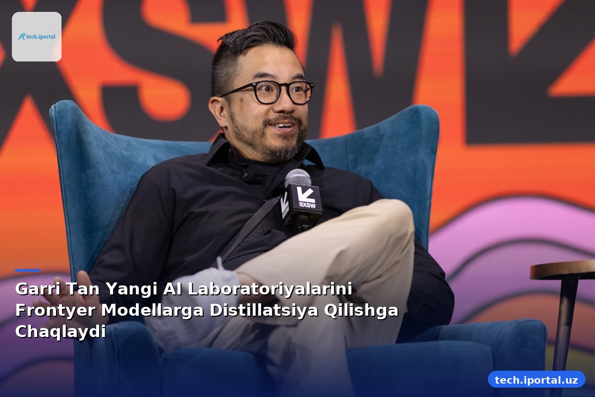 Garri Tan Yangi AI Laboratoriyalarini Frontyer Modellarga Distillatsiya Qilishga Chaqlaydi