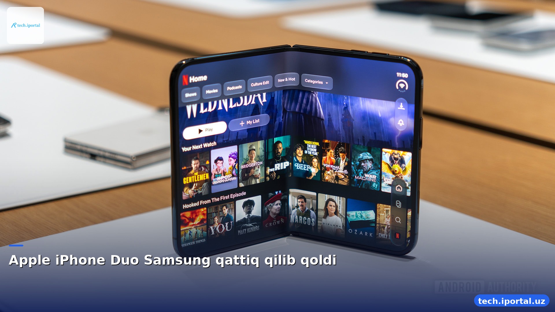 Apple iPhone Duo Samsung qattiq qilib qoldi
