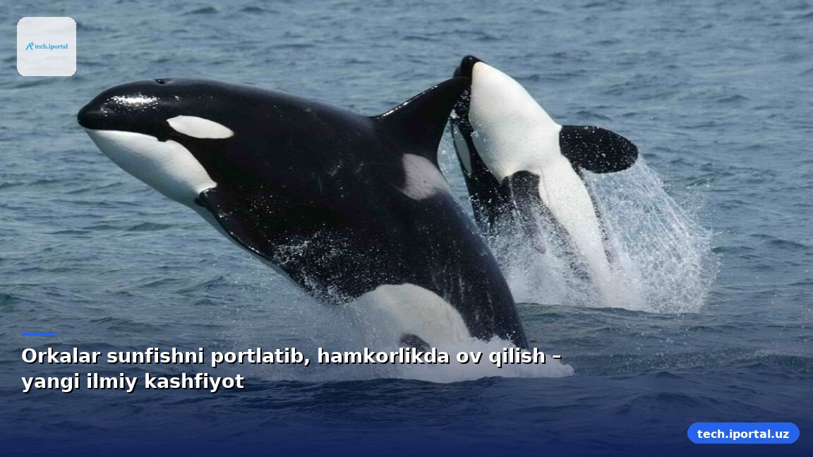 Orkalar sunfishni portlatib, hamkorlikda ov qilish – yangi ilmiy kashfiyot