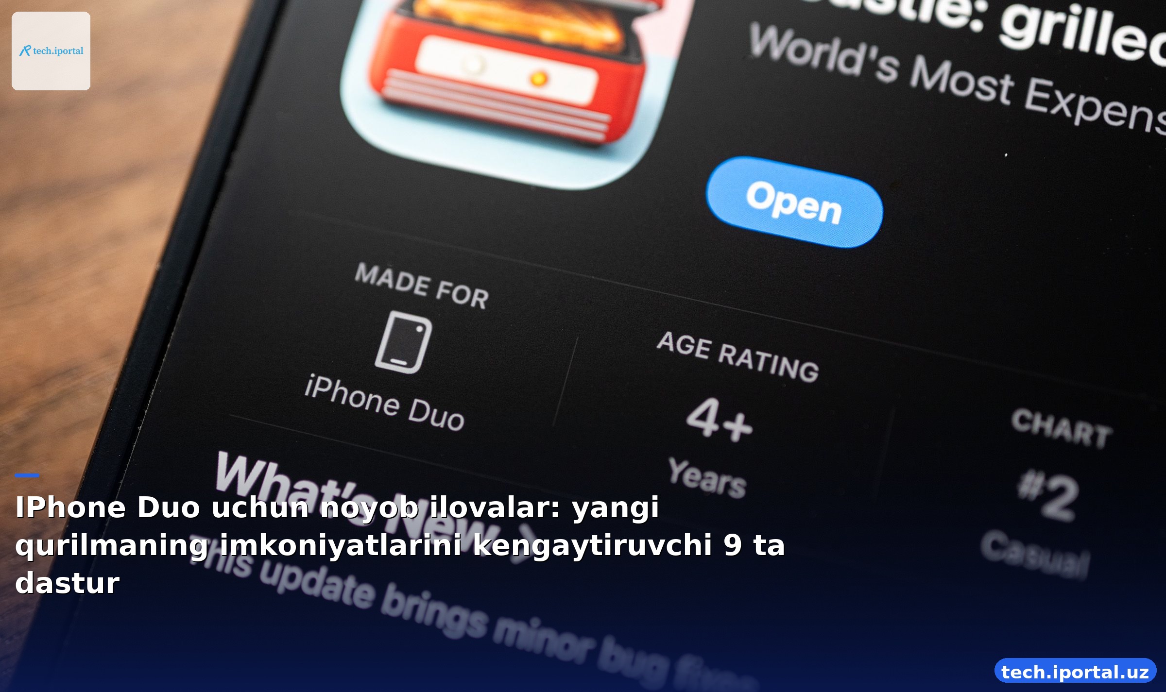 IPhone Duo uchun noyob ilovalar: yangi qurilmaning imkoniyatlarini kengaytiruvchi 9 ta dastur