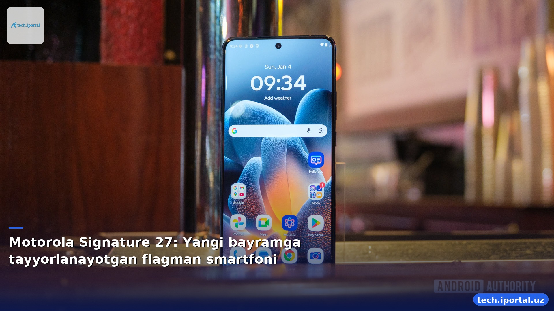 Motorola Signature 27: Yangi bayramga tayyorlanayotgan flagman smartfoni