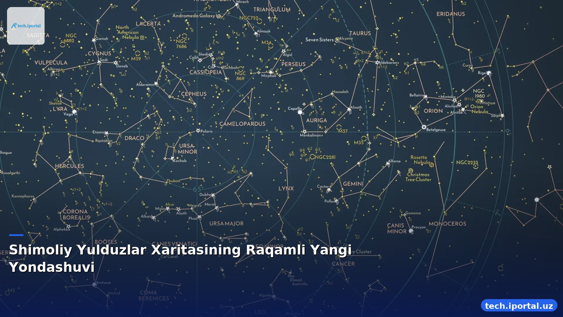 Shimoliy Yulduzlar Xaritasining Raqamli Yangi Yondashuvi