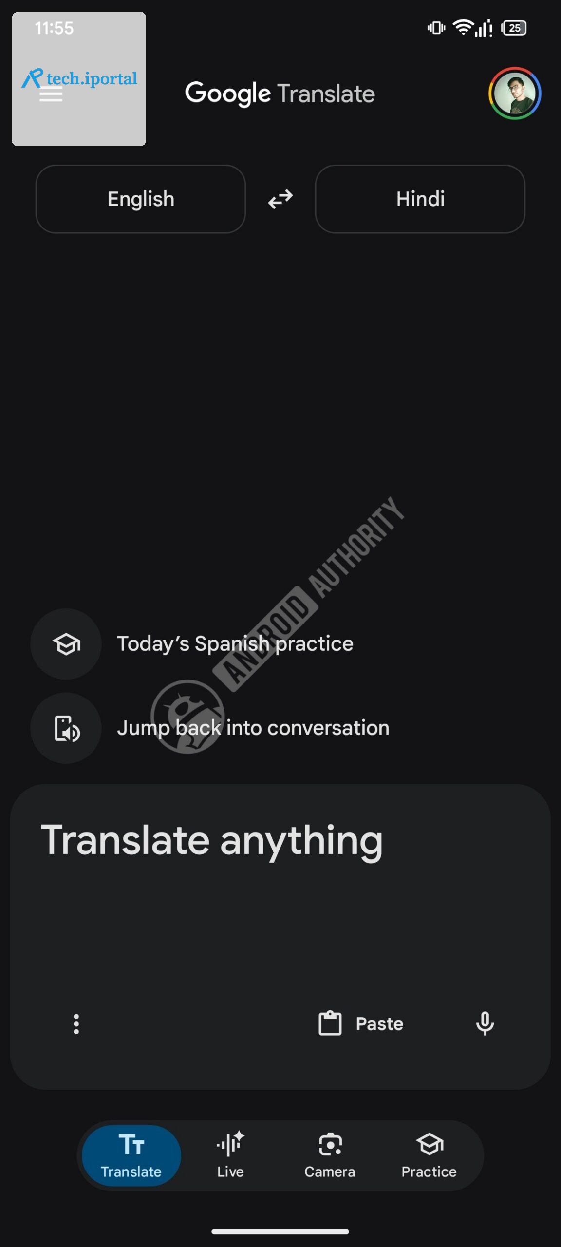 Google Translate New Homescreen 2 watermarked