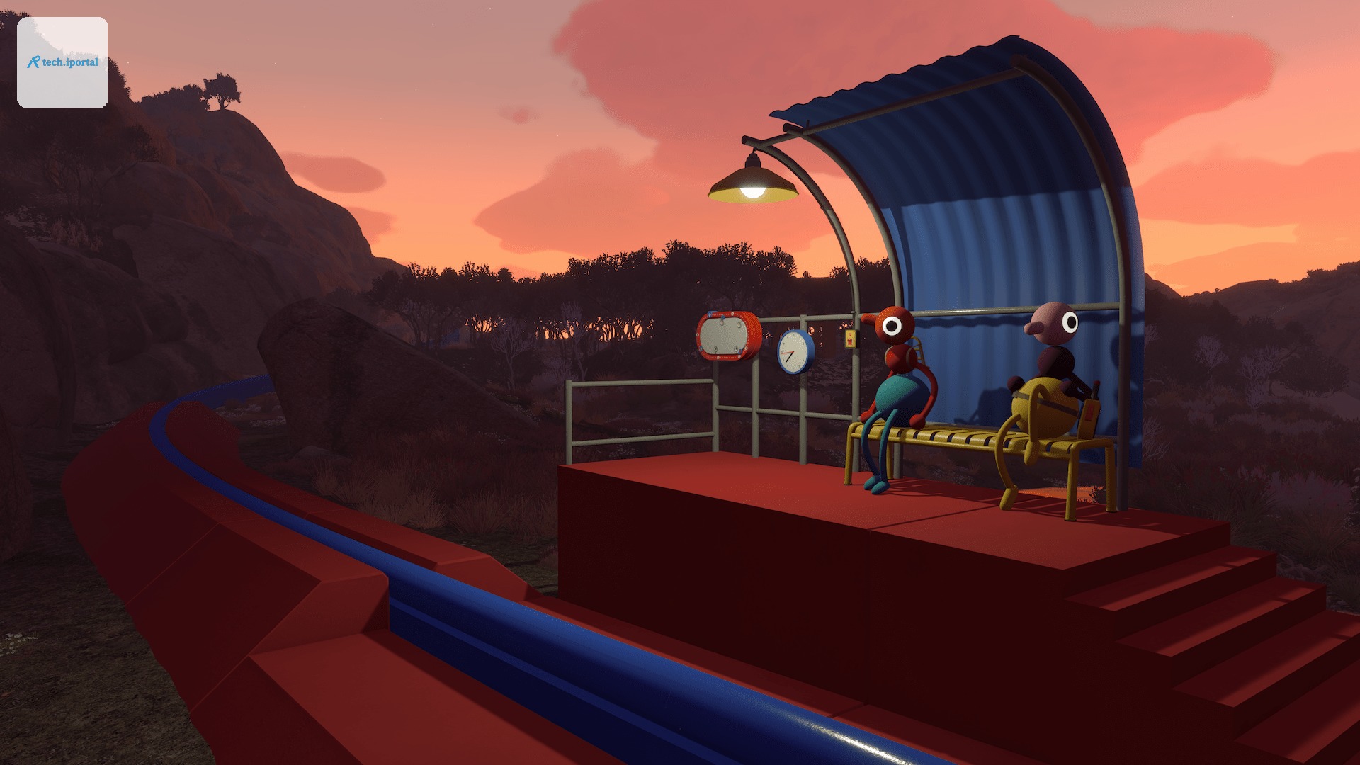 A screenshot from Big Walk.
