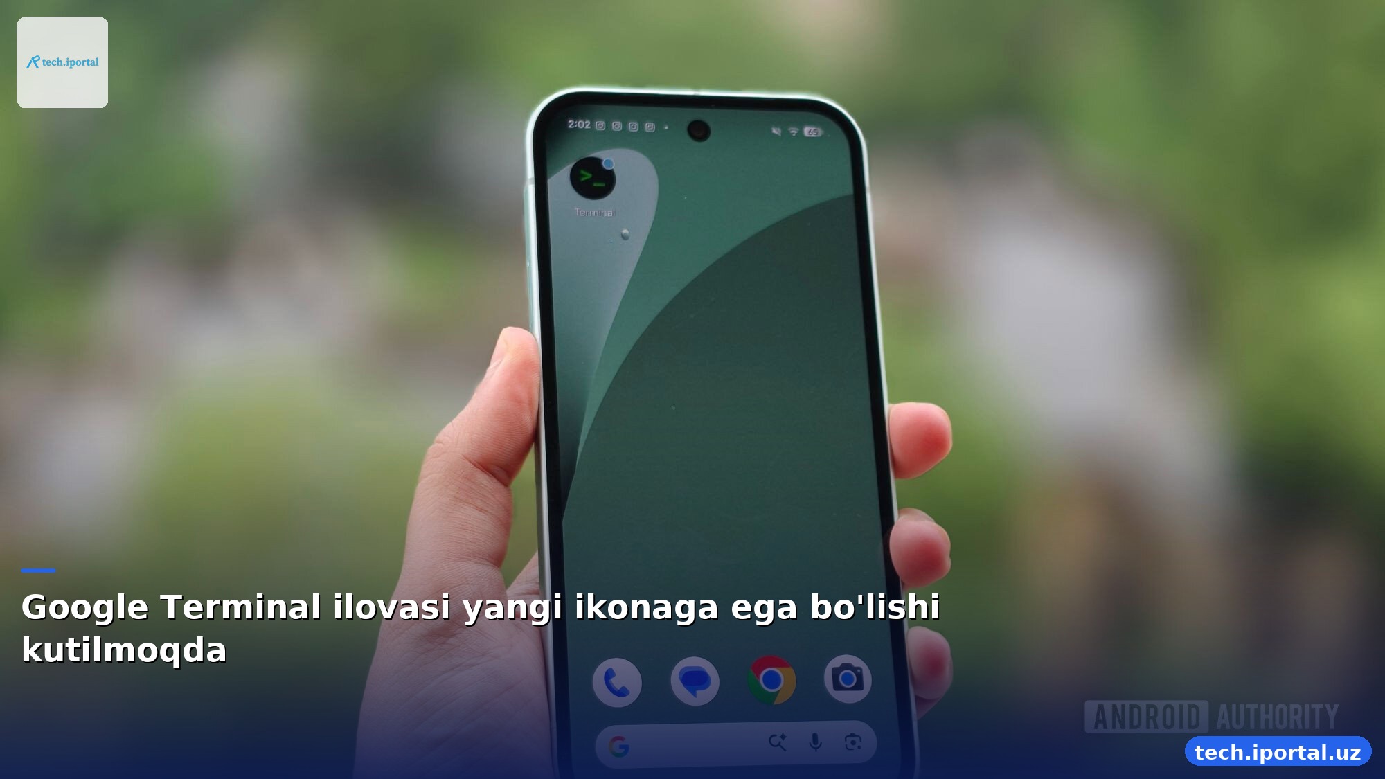 Google Terminal ilovasi yangi ikonaga ega bo'lishi kutilmoqda