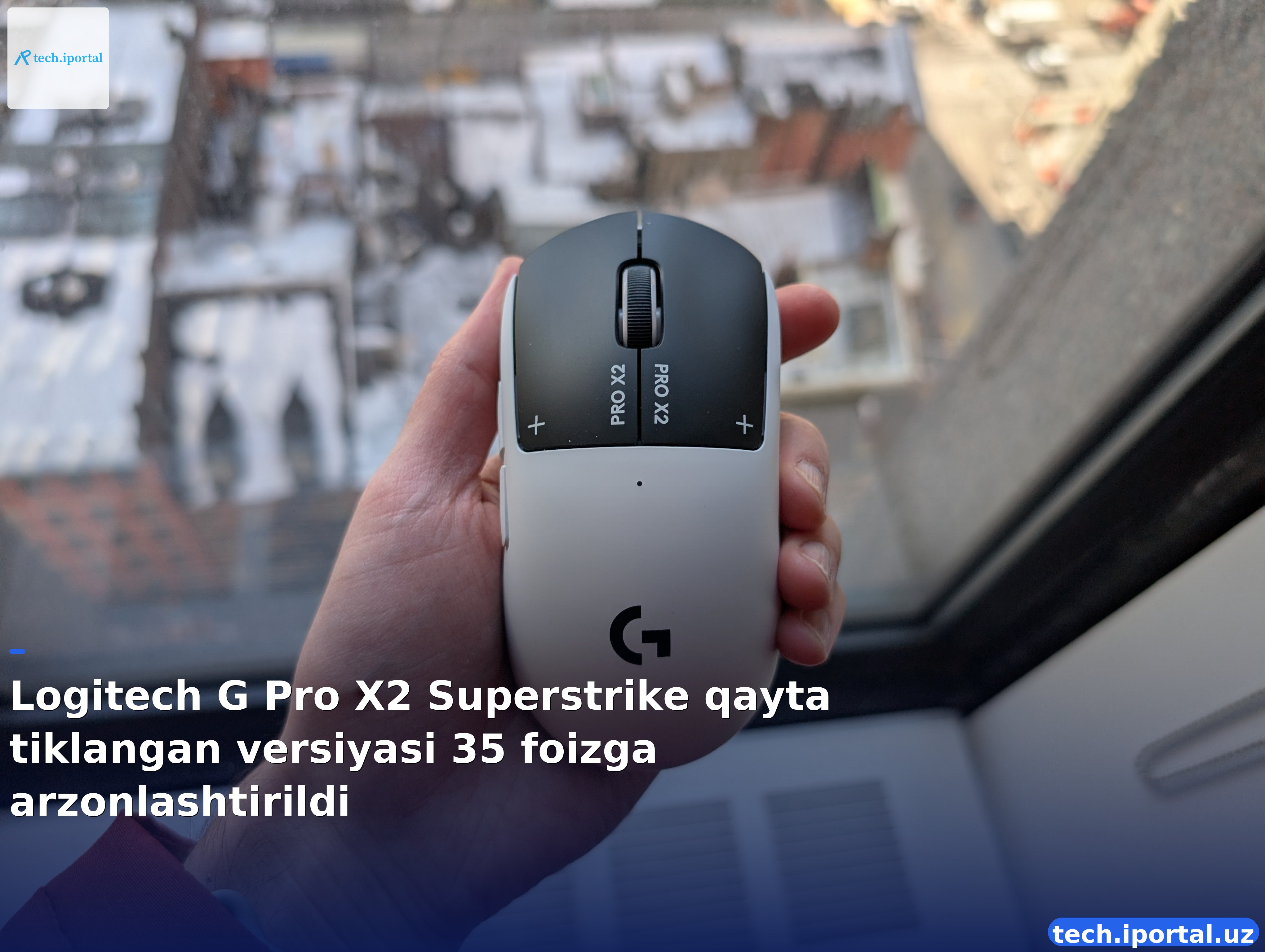 Logitech G Pro X2 Superstrike qayta tiklangan versiyasi 35 foizga arzonlashtirildi
