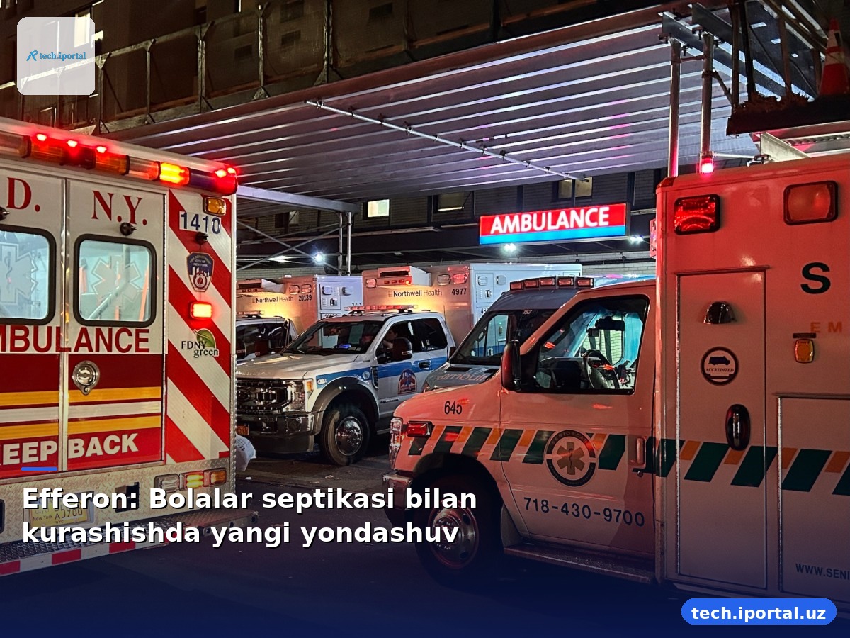 Efferon: Bolalar septikasi bilan kurashishda yangi yondashuv