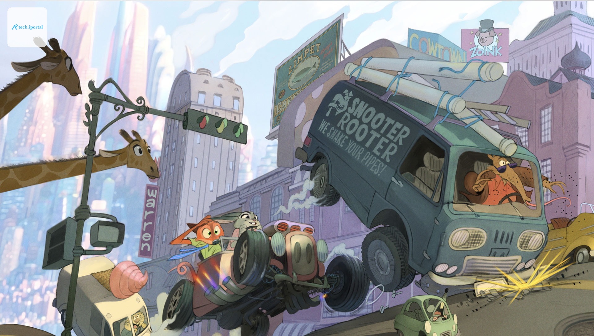 Zootopia 2 Chase visual development