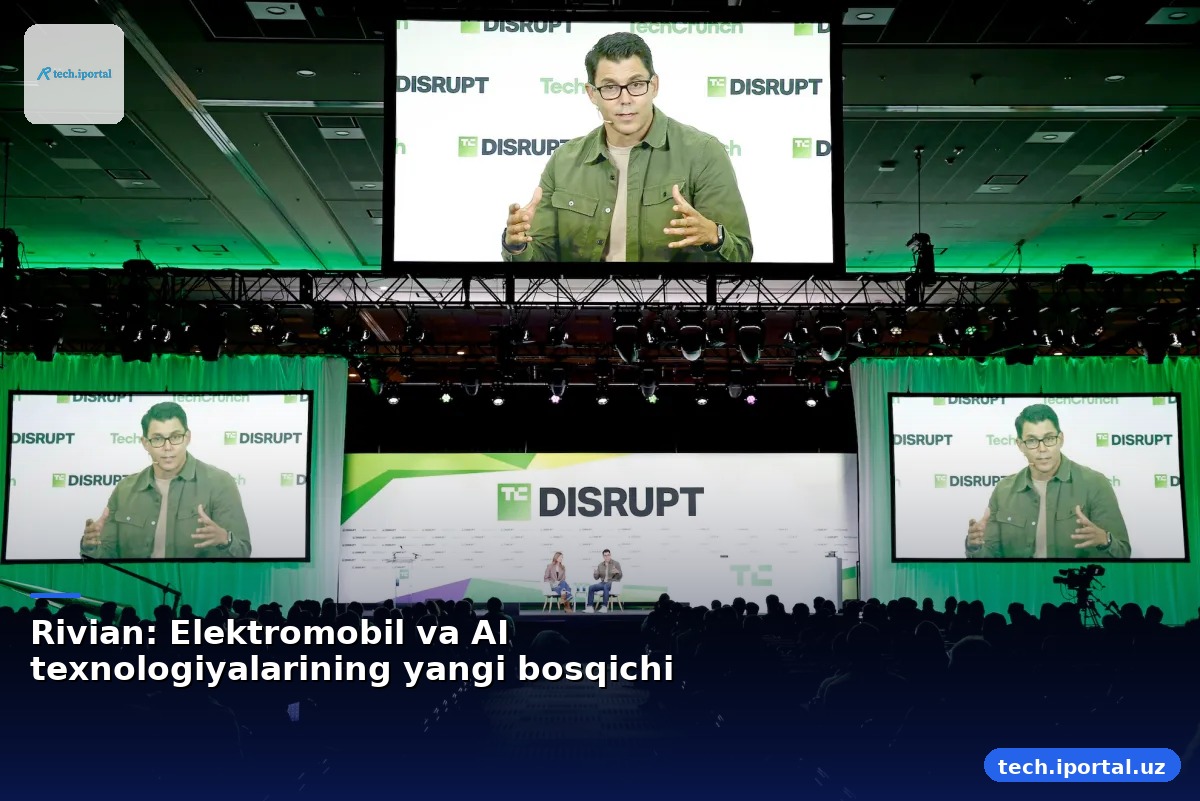 Rivian: Elektromobil va AI texnologiyalarining yangi bosqichi