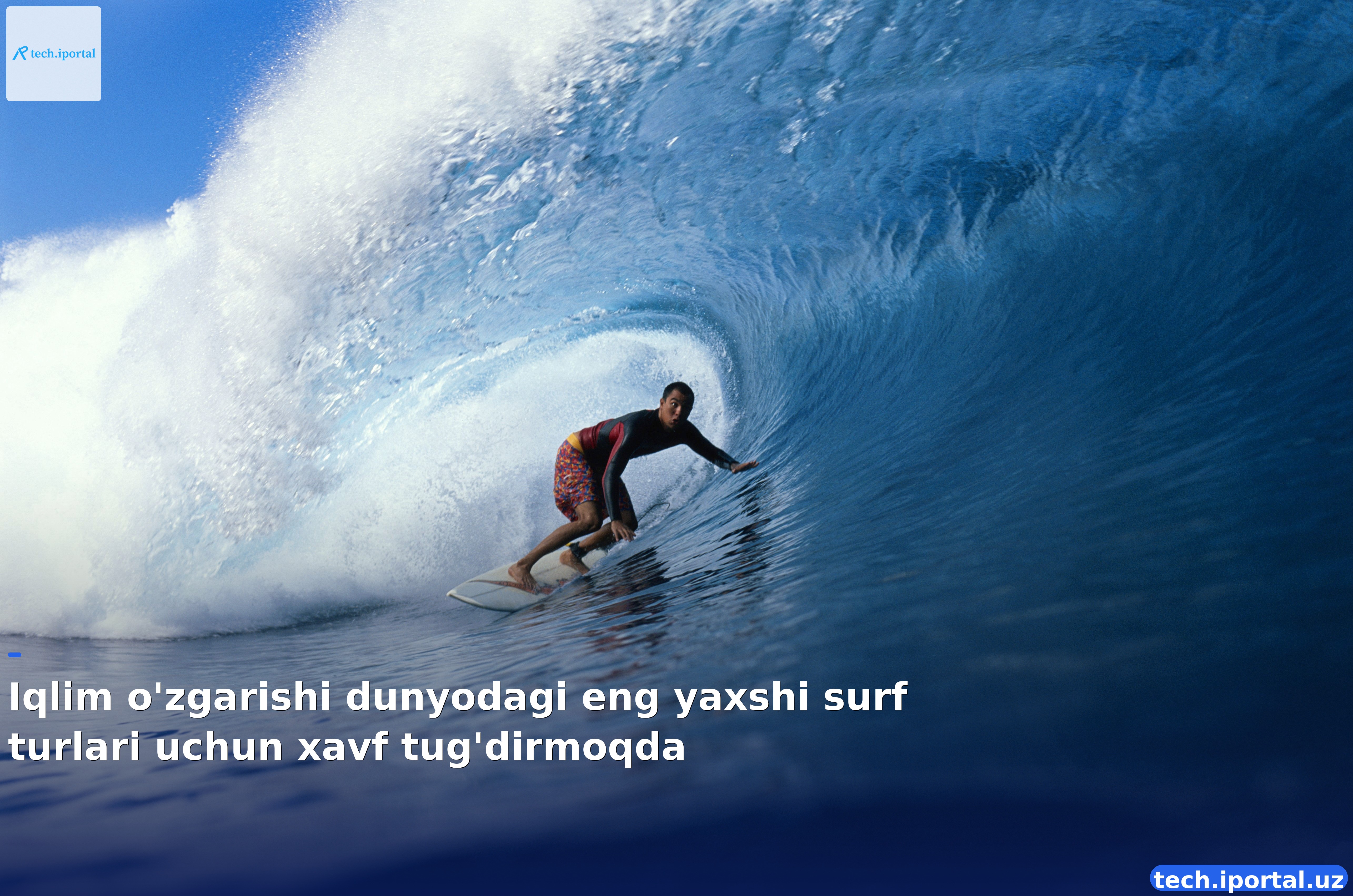 Iqlim o'zgarishi dunyodagi eng yaxshi surf turlari uchun xavf tug'dirmoqda