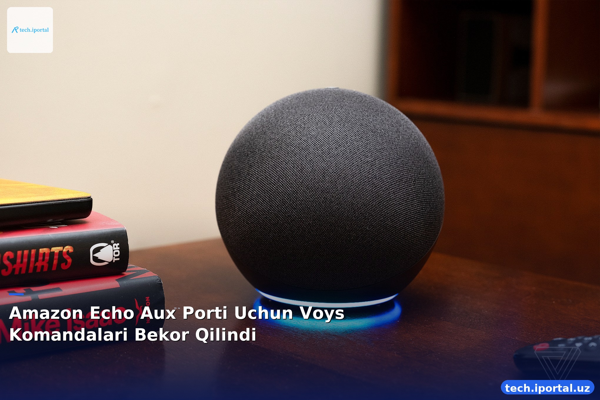 Amazon Echo Aux Porti Uchun Voys Komandalari Bekor Qilindi