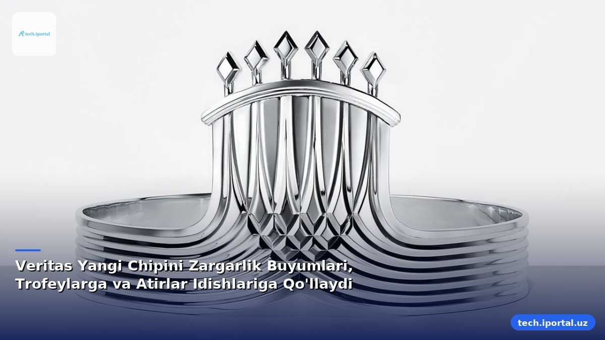 Veritas Yangi Chipini Zargarlik Buyumlari, Trofeylarga va Atirlar Idishlariga Qo'llaydi