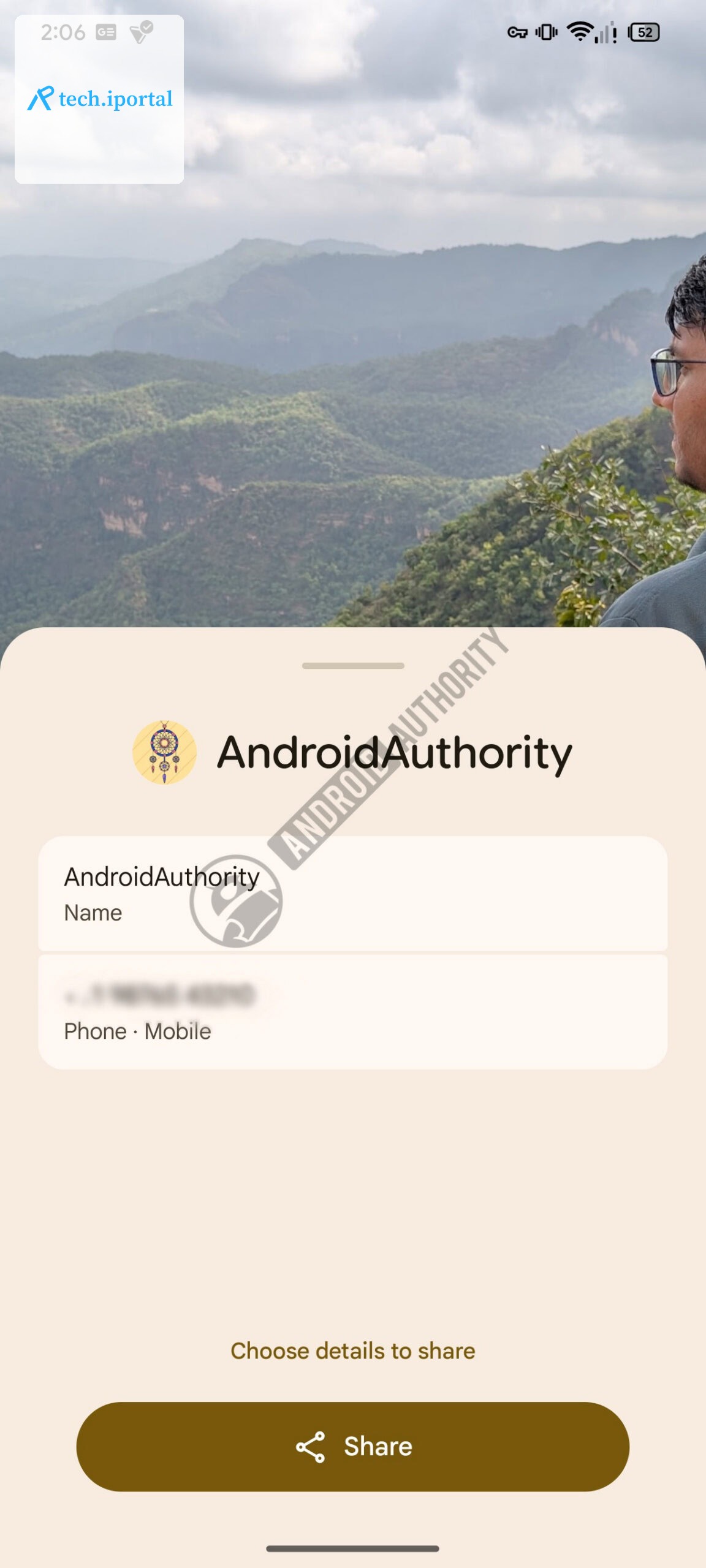 Google Contacts Calling Cards vcf 2