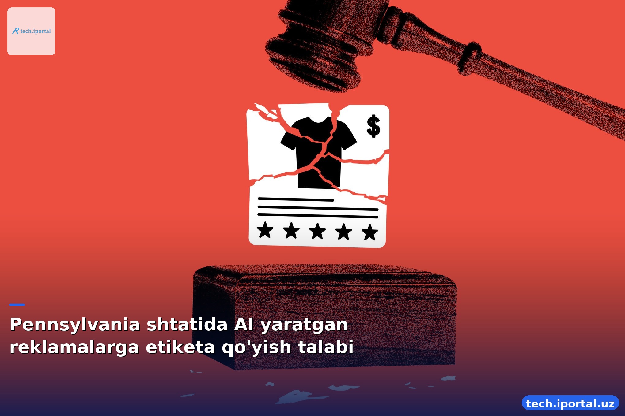Pennsylvania shtatida AI yaratgan reklamalarga etiketa qo'yish talabi
