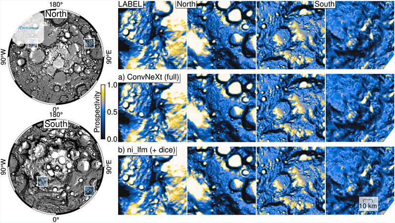 Patterns of lunar ice prospectivity